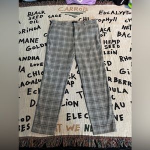 Plaid Dress Chino Pants